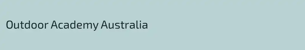 Outdoor Academy Australia